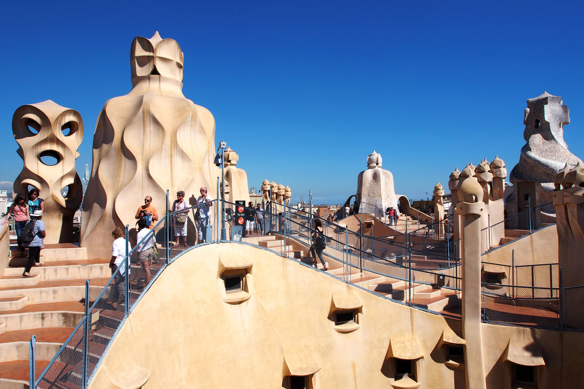 Casa Milà in Barcelona – Gaudí und der Steinbruch