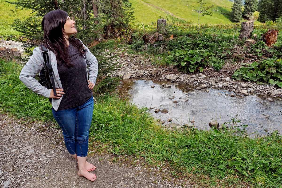 Das Barfußwandern ist der Feen Lust – Auf nackten Sohlen unterwegs im Kleinwalsertal - © Fee ist mein Name