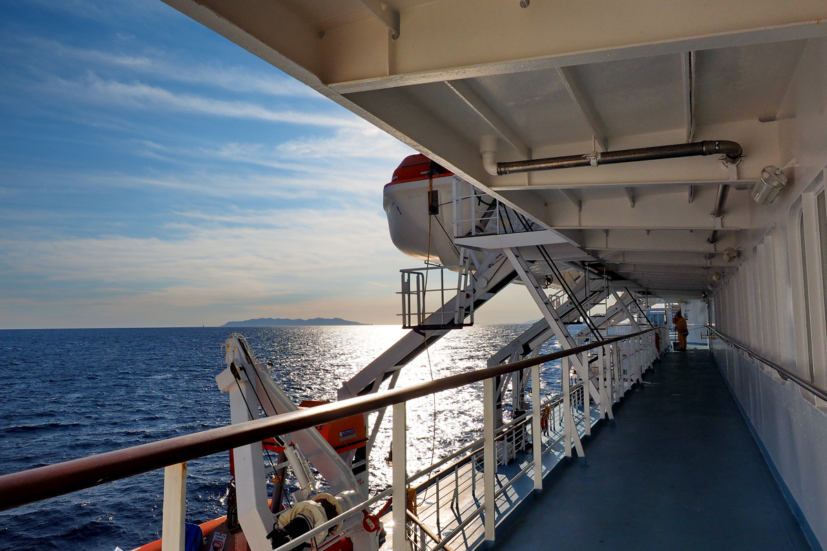 Eine Fährüberfahrt mit Corsica Ferries von Bastia nach Nizza - © Fee ist mein Name