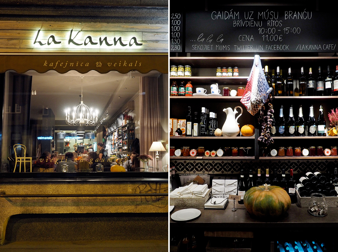 Kulinarik & Shoppen in Riga – Bistro La Kanna – "Fee ist mein Name"