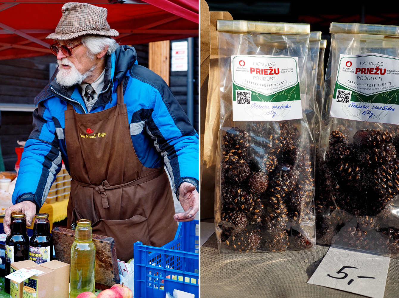 Kulinarik & Shoppen in Riga – Markt im Kalnciema Viertel – "Fee ist mein Name"