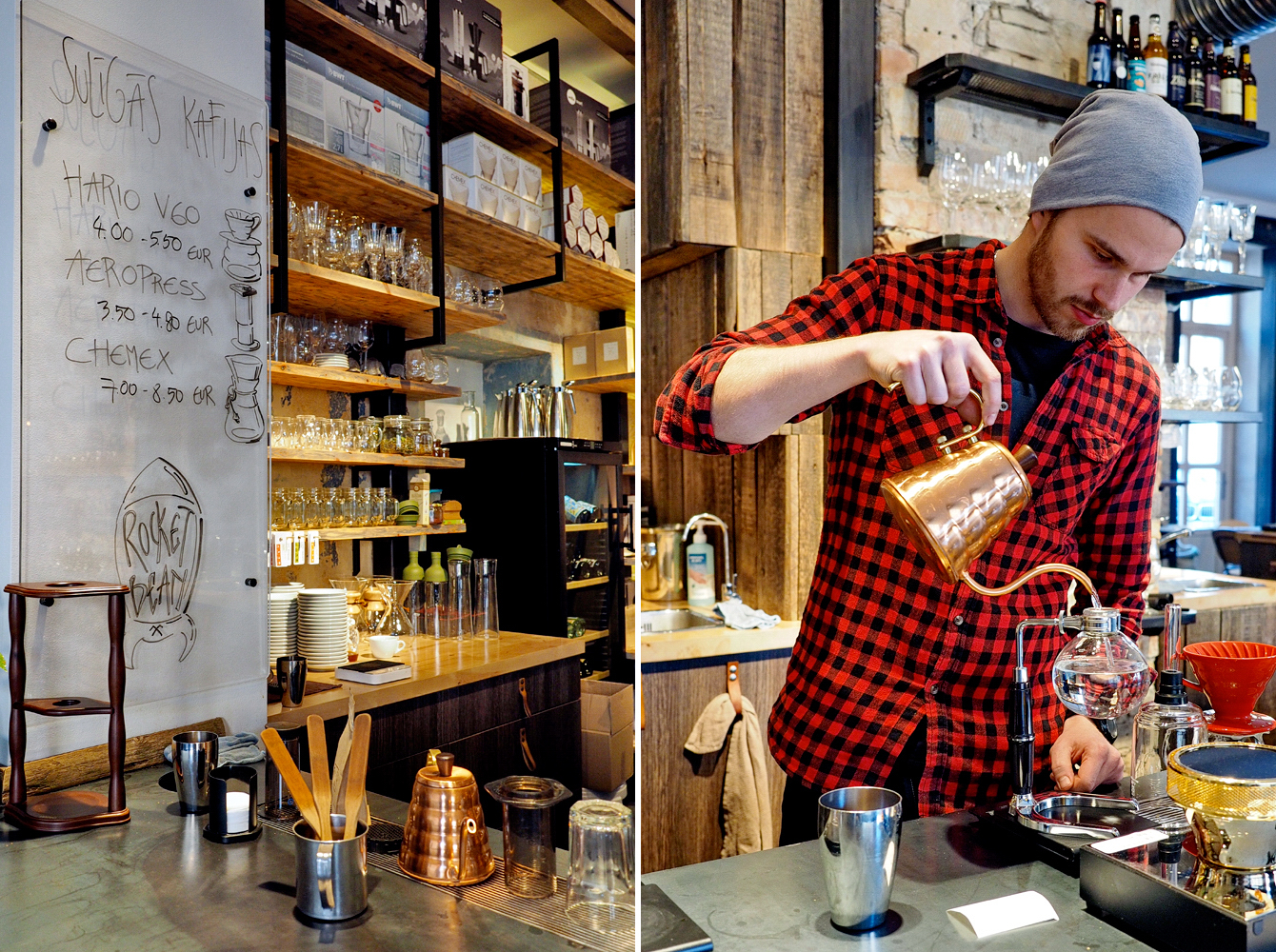 Kulinarik & Shoppen in Riga – Rocket Bean Roastery – "Fee ist mein Name"