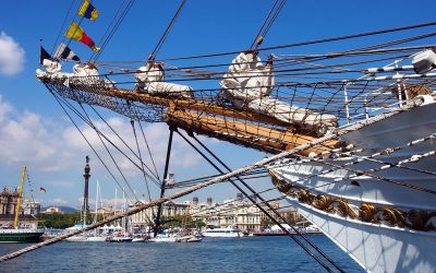 Tall Ships Race in Barcelona - "Fee ist mein Name"