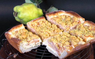 Rezept für Quitten-Streusel-Kuchen - "Fee ist mein Name"