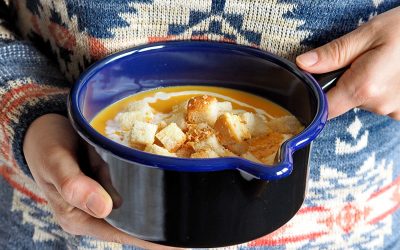 Rezept für Süßkartoffel-Kokos-Möhren-Suppe - "Fee ist mein Name"
