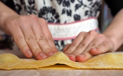 Rezept für Trinser Birnenravioli / Mein erstes Mal: Nudeln selbst gemacht- "Fee ist mein Name"