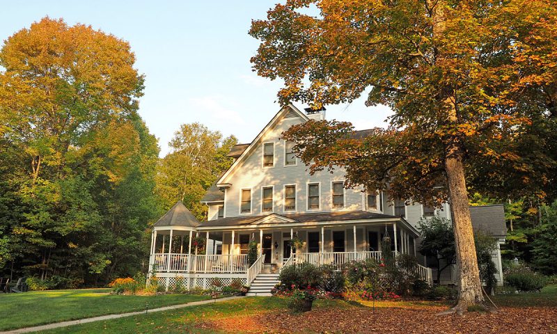 Neuengland-Quebec-Roadtrip – die Unterkünfte: The Maple Leaf Inn in Barnard/Vermont