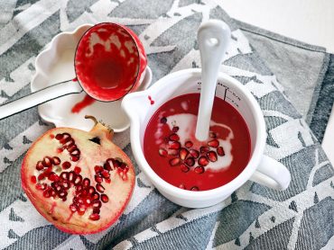 Rote-Bete-Suppe mit Süßkartoffel und Birne - Rezept auf "Fee ist mein Name"