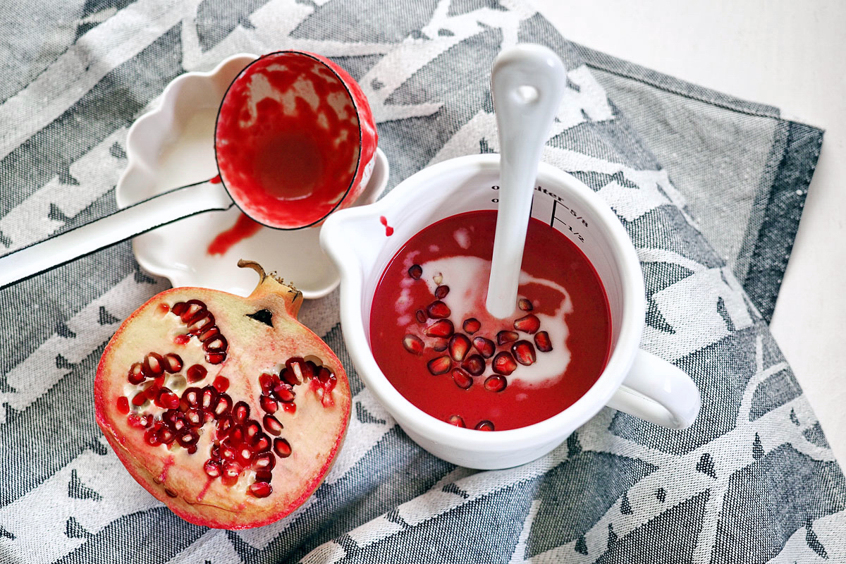 Rote-Bete-Suppe mit Süßkartoffel und Birne - Rezept auf "Fee ist mein Name"