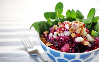Winterlicher Rote-Bete-Salat mit Birne, Feta und Couscous – Rezept auf "Fee ist mein Name"