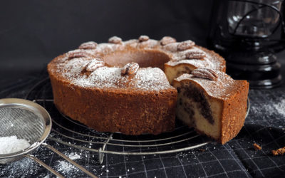 Rezept für Pekanusskuchen (Pecan Coffee Cake) – "Fee ist mein Name"