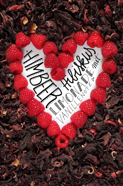 Rezept für Himbeer-Hibiskus-Sirup mit Vanillenote | Fee ist mein Name